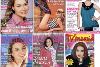 Make-up by Mirela Vescan, coperți